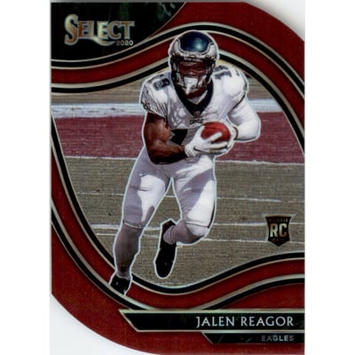 2020 Select Prizm Maroon Die Cut #368 Jalen Reagor
