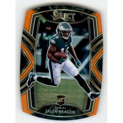 2020 Select Prizm Orange Die Cut #268 Jalen Reagor