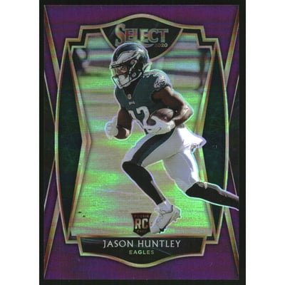 2020 Select Prizm Purple #199 Jason Huntley