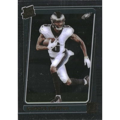 2021 Clearly Donruss Gold #62 DeVonta Smith RR