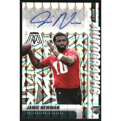 2021 Panini Mosaic Rookie Autographs Mosaic #83 Jamie Newman