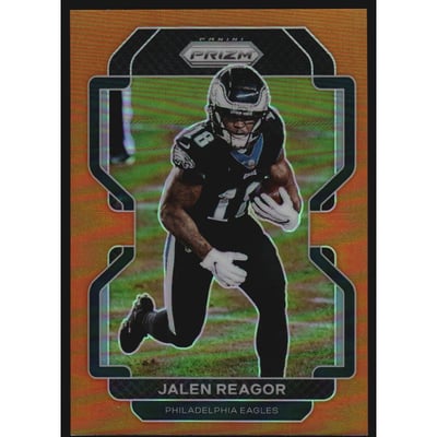 2021 Panini Prizm Prizms Orange #219 Jalen Reagor