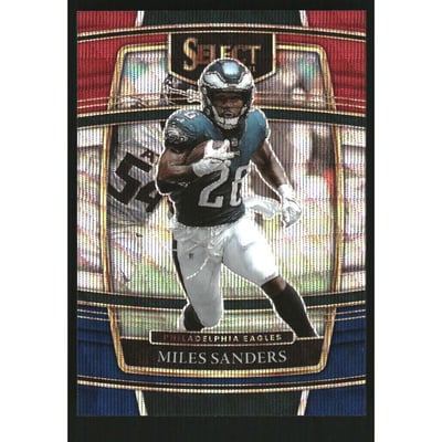 2021 Select Prizm Tri Color #28 Miles Sanders