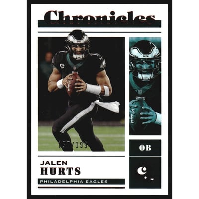 2022 Panini Chronicles Red #17 Jalen Hurts