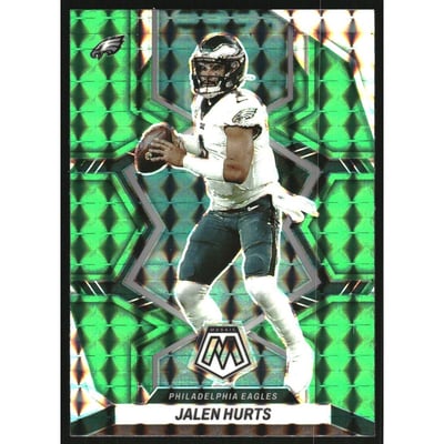 2022 Panini Mosaic Mosaic Green #156 Jalen Hurts