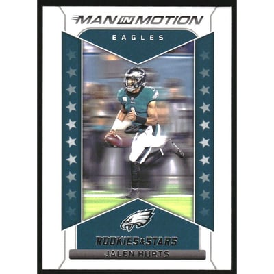 2022 Rookies and Stars Man In Motion #25 Jalen Hurts