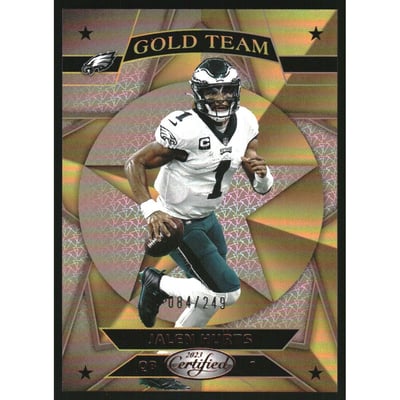 2023 Certified Gold Team Mirror Bronze #11 Jalen Hurts
