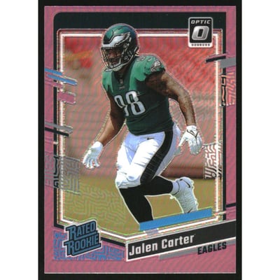 2023 Donruss Optic Pink #281 Jalen Carter RR