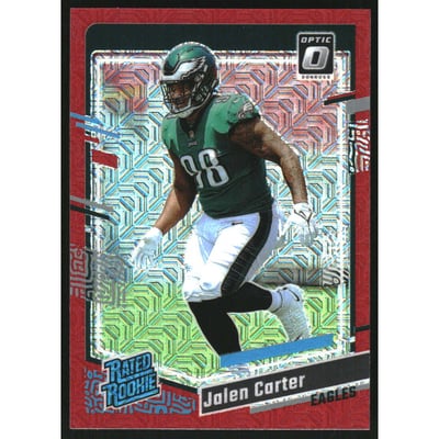 2023 Donruss Optic Red Mojo #281 Jalen Carter RR