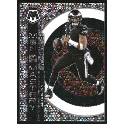 2023 Panini Mosaic Men of Mastery No Huddle Silver #2 Jalen Hurts