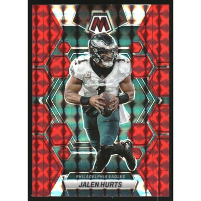 2023 Panini Mosaic Mosaic Red #192 Jalen Hurts