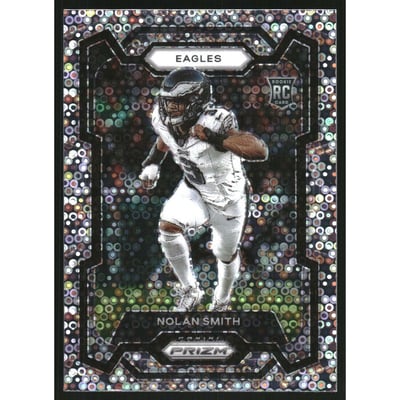 2023 Panini Prizm Prizms No Huddle #382 Nolan Smith