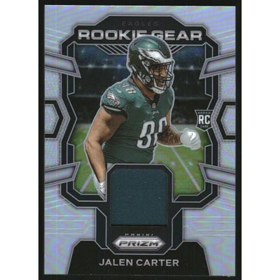2023 Panini Prizm Rookie Gear #17 Jalen Carter