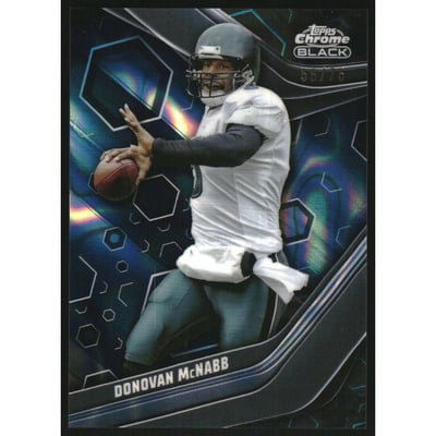 2023 Topps Composite Chrome Black Blue Lava Refractors #138 Donovan McNabb