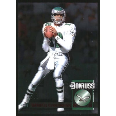 2024 Clearly Donruss Clearly Retro '94 Red #5 Randall Cunningham
