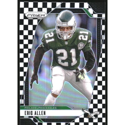 2024 Panini Prizm Prizms Black and White Checker #237 Eric Allen
