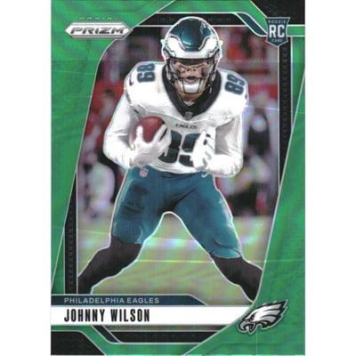 2024 Panini Prizm Prizms Green #355 Johnny Wilson