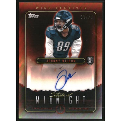 2024 Topps Midnight Stroke of Midnight Autographs Dusk #SMA-JWI Johnny Wilson