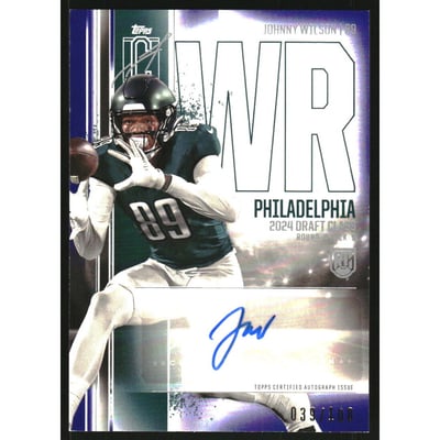 2024 Topps Signature Class Rookie Autographs Purple #RCAJWL Johnny Wilson CLASS II
