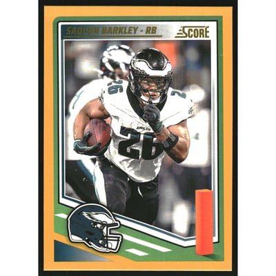 2025 Score Gold #61 Saquon Barkley