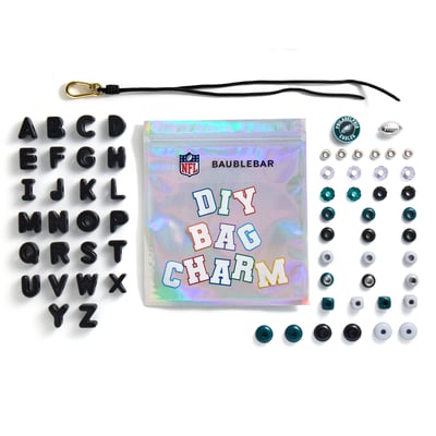 Philadelphia Eagles BaubleBar Mini Custom Bag Charm Bead Kit