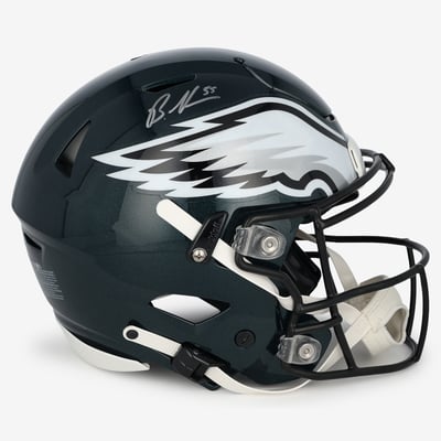 Brandon Graham Philadelphia Eagles Autographed Fanatics Authentic Riddell SpeedFlex Authentic Helmet