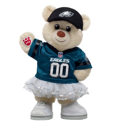  Philadelphia Eagles Build-A-Bear Happy Hugs Teddy Bear