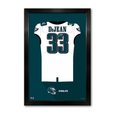 Cooper DeJean Philadelphia Eagles 14" x 20" Framed Jersey Art Print
