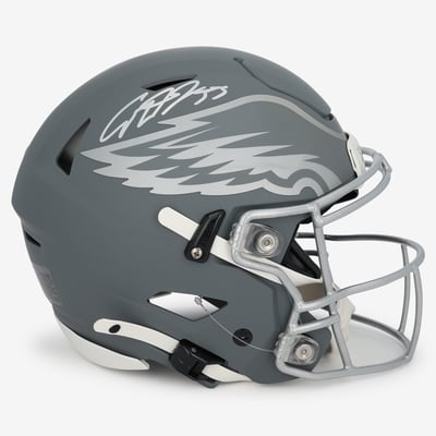Cooper DeJean Philadelphia Eagles Autographed Fanatics Authentic Riddell Slate SpeedFlex Authentic Helmet