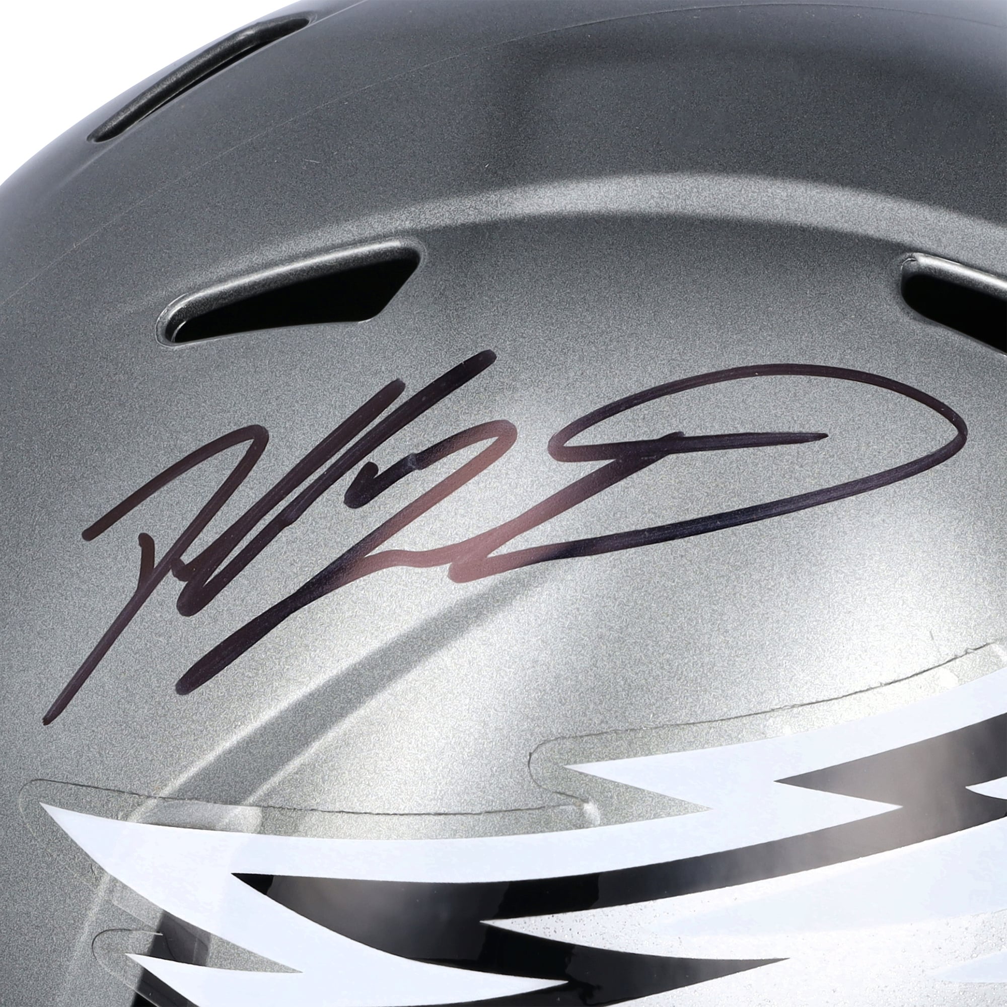 Dallas Goedert Philadelphia Eagles Autographed Riddell Flash Speed