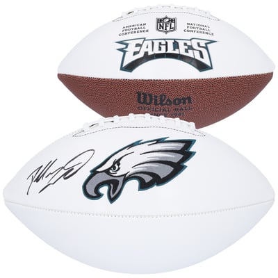 Dallas Goedert Philadelphia Eagles Fanatics Authentic Autographed Wilson White Panel Football