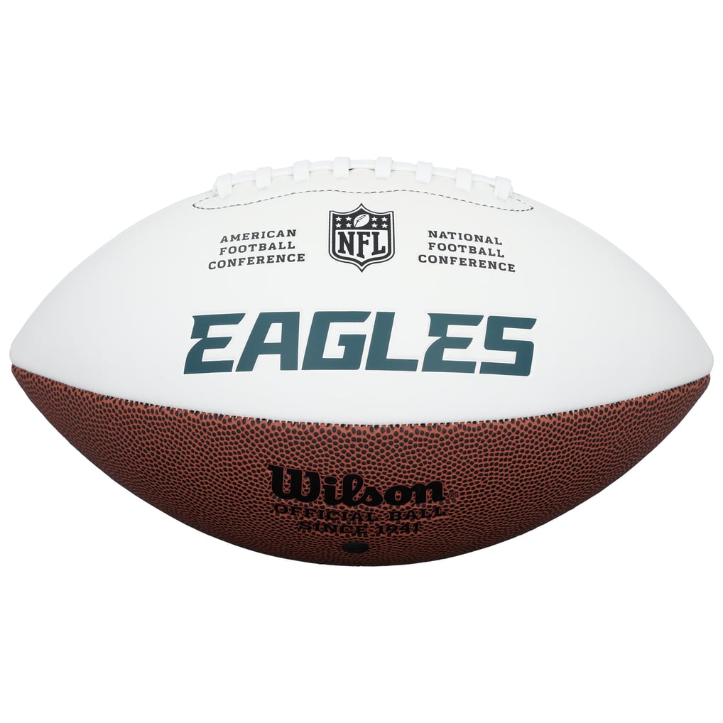 DeVonta Smith Philadelphia Eagles Autographed Fanatics Authentic Wilson White Panel Football  