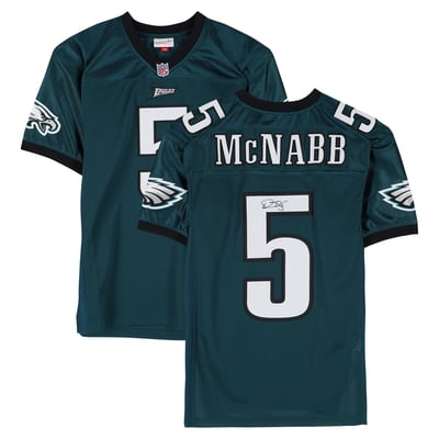 Donovan McNabb Philadelphia Eagles Autographed Fanatics Authentic Midnight Green Mitchell & Ness 1999 Authentic Jersey 
