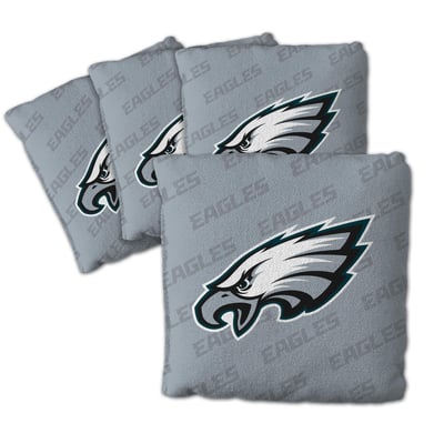 Philadelphia Eagles Fanpoint Four-Piece Cornhole Bag Set