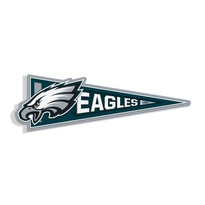 Philadelphia Eagles IDNA 23" 3D Pennant Wall Art