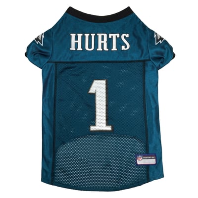 Jalen Hurts Philadelphia Eagles Player Pet Jersey - Midnight Green