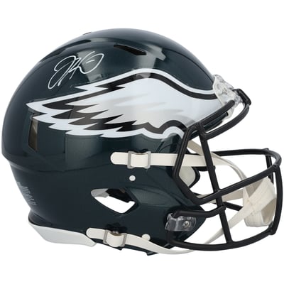 Jalen Hurts Philadelphia Eagles Autographed Fanatics Authentic Riddell Speed Authentic Helmet 