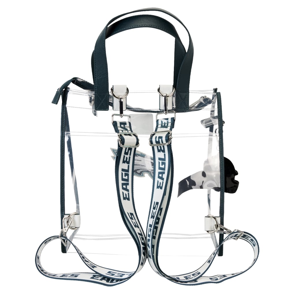 Philadelphia Eagles Clear Backpack, brand new, exclusive merchandise Loungefly Philadelphia Eagles Clear Mini Backpack - Walmart.com main image 4