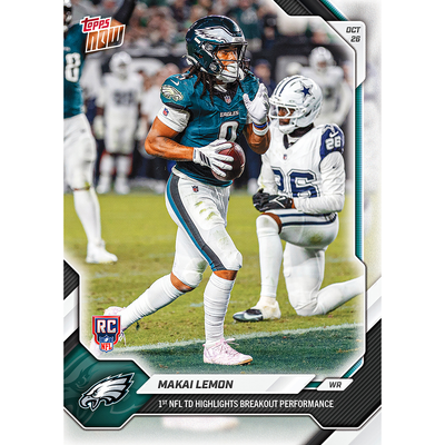 Makai Lemon - 2026-27 NFL Topps NOW® - Card 89 - LOOK FOR AUTOS