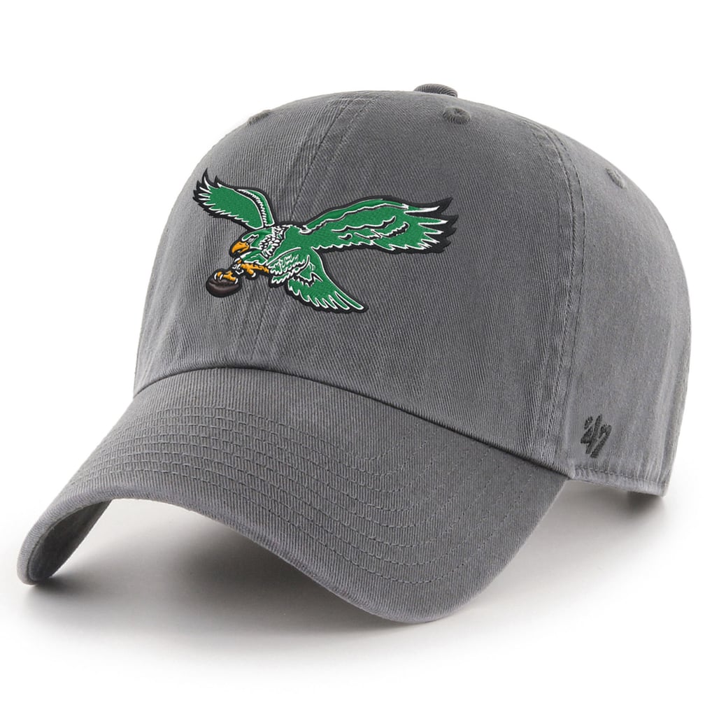 Philadelphia Eagles '47 Clean Up Adjustable Hat - Charcoal