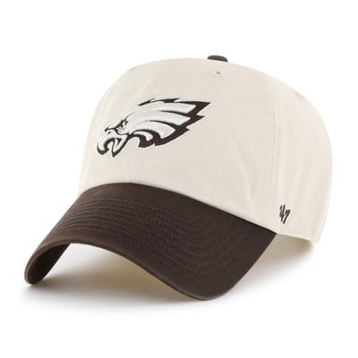 Philadelphia Eagles '47 Clean Up Adjustable Hat - Natural/Brown