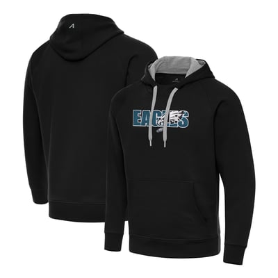 Philadelphia Eagles Antigua Impact Victory Hoodie - Black