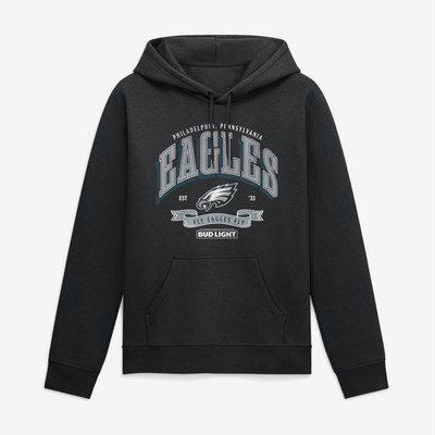 Philadelphia Eagles Bud Light Hoodie - Black