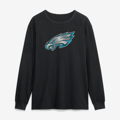 Philadelphia Eagles  Forged Mascot Long Sleeve T-Shirt - Black