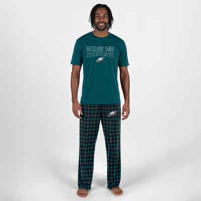 Philadelphia Eagles Concepts Sport Highland Sleep Set - Midnight Green