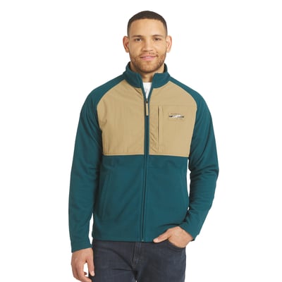  Philadelphia Eagles Darius Rucker Collection by Fanatics Full-Zip Raglan Jacket - Midnight Green/Tan