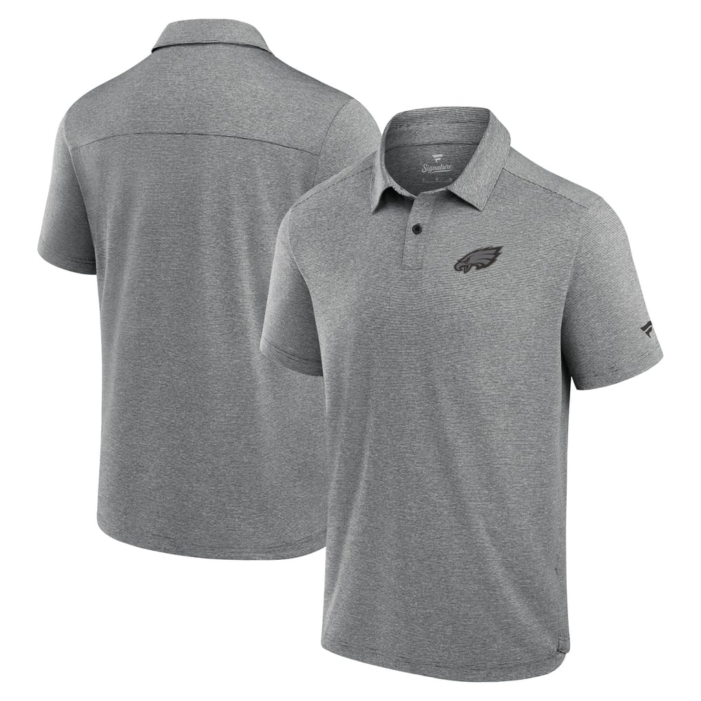 Philadelphia Eagles Fanatics Front Office Tech Polo - Black