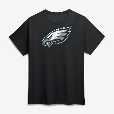 Philadelphia Eagles Fanatics Primary Logo T-Shirt - Black