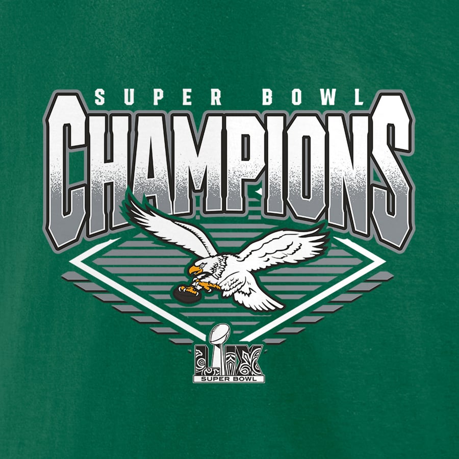 Philadelphia Eagles Super Bowl Logo LIX Super Bowl Champions 2025