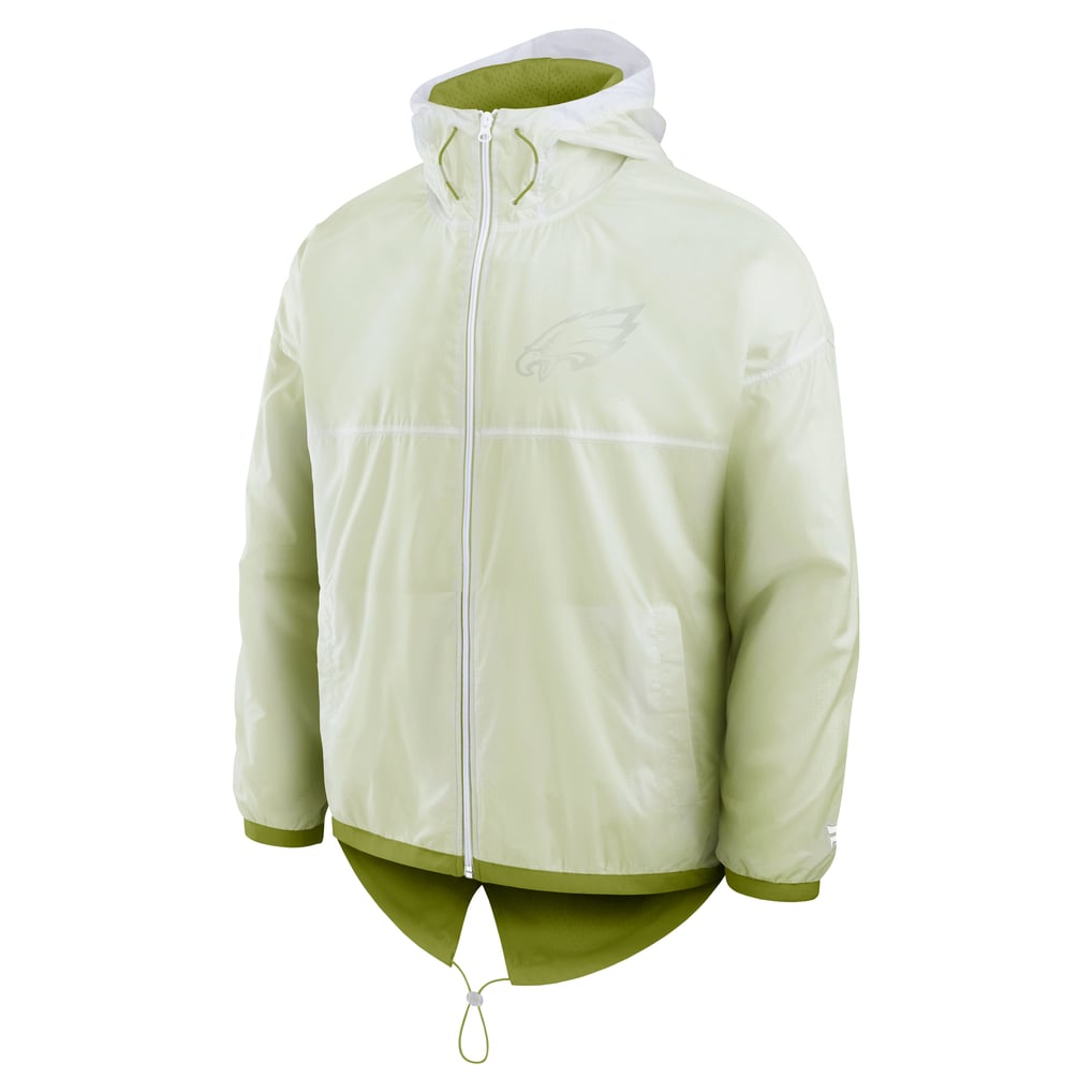 Philadelphia Eagles Fanatics Type Play Down Full-Zip Jacket - White